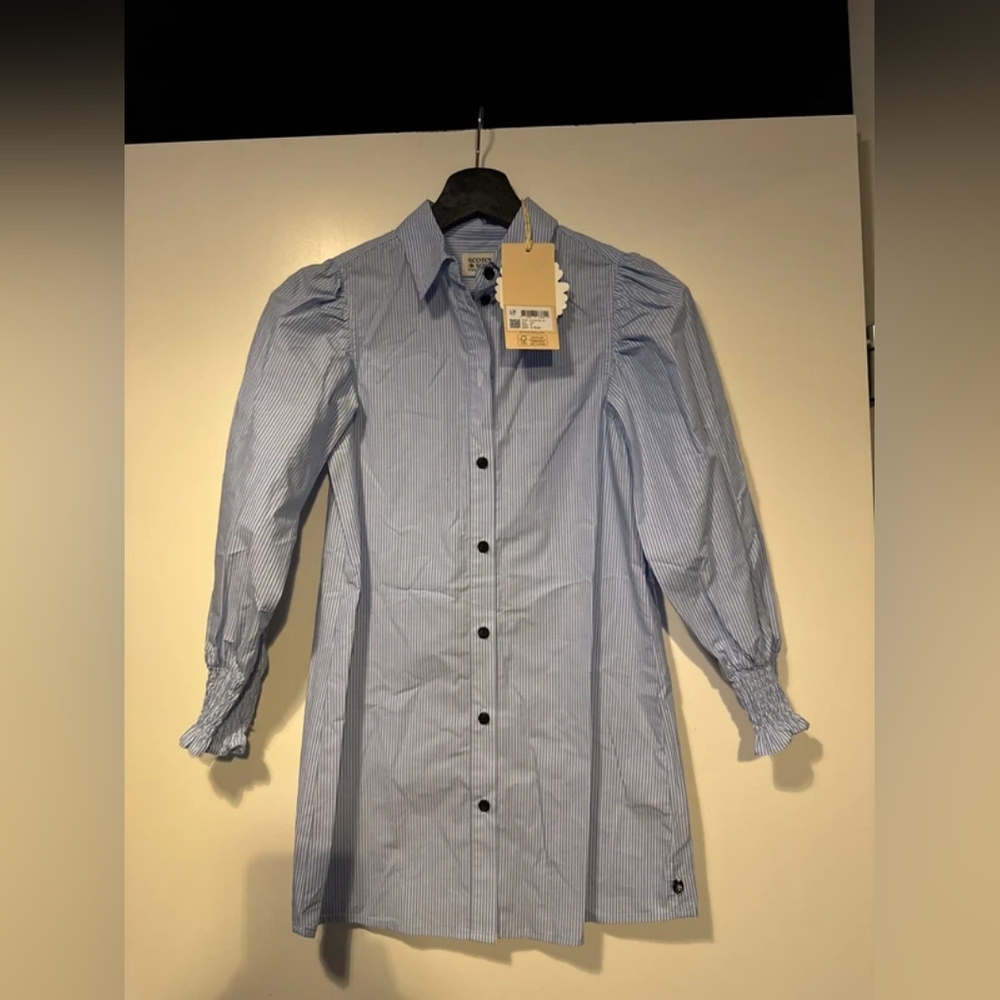 Scotch & Soda Light Blue Button Down Shirt